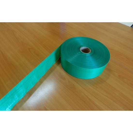 โรงงานกระดาษเคลือบพลาสติก ไทยเปเปอร์ พลาสแพ็ค - พลาสติกสานเคลือบ (สีเขียว)